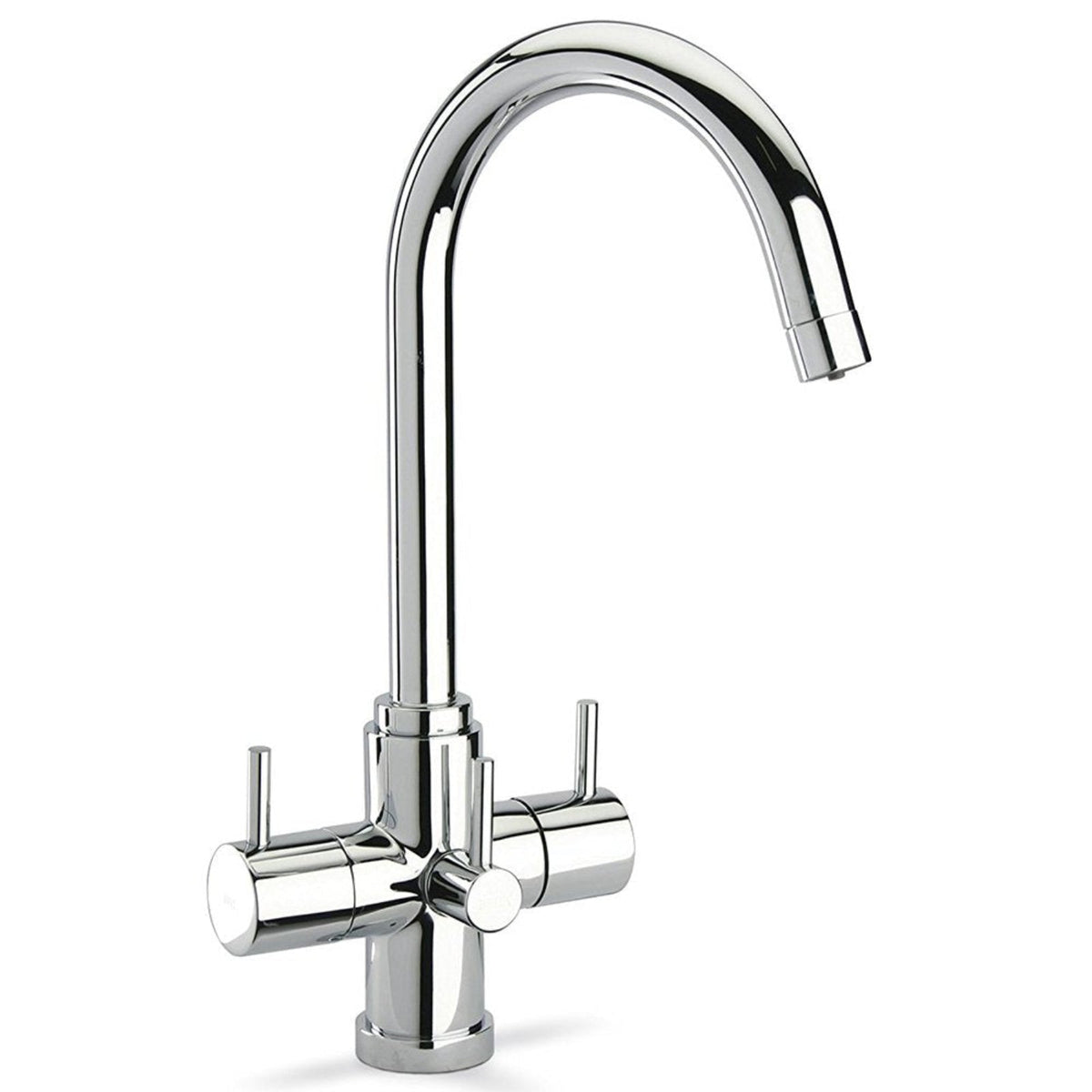 Astini Torlan Chrome/Brushed 3 Way Ambient & Water Filter Kitchen Sink Mixer Tap
