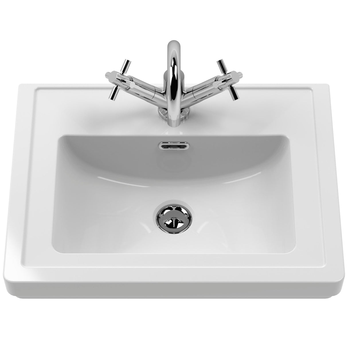 2_Fireclay 1TH Basin 500mm CBM502