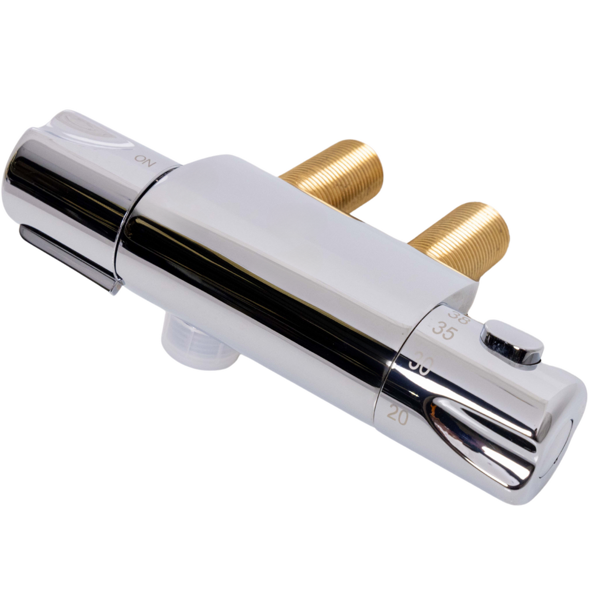 Ellsi Atlas Minimalist Exposed Thermostatic Bar Shower Valve CHROME TBV-01-CH_1