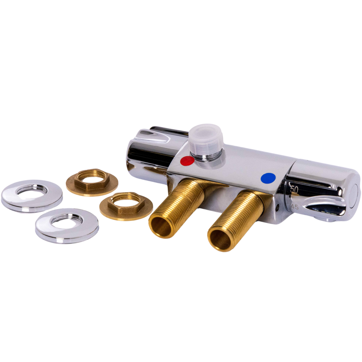 Ellsi Atlas Minimalist Exposed Thermostatic Bar Shower Valve CHROME TBV-01-CH_2