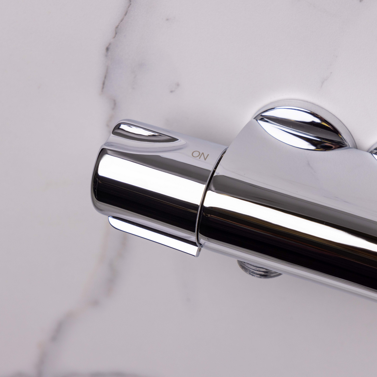 Ellsi Atlas Minimalist Exposed Thermostatic Bar Shower Valve CHROME TBV-01-CH LS3