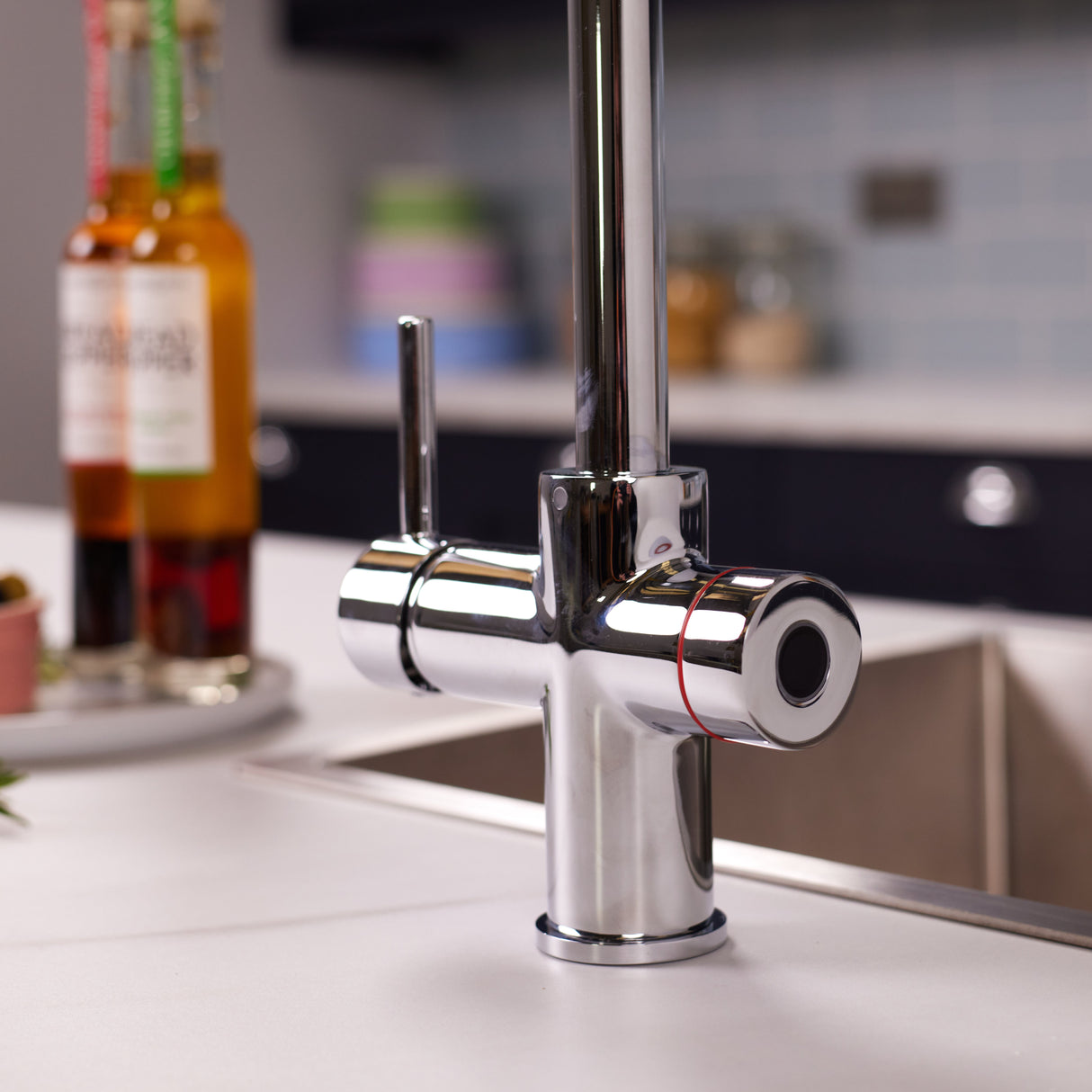 Ellsi Impromta Biometric Instant Boiling Water Tap With Boiler & Filter CHROME LS1