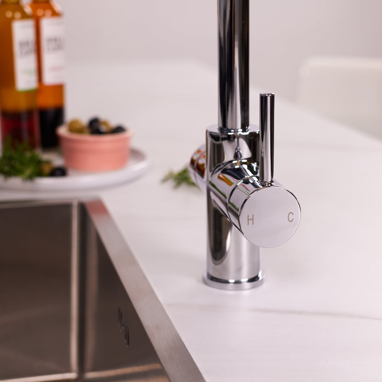 Ellsi Impromta Biometric Instant Boiling Water Tap With Boiler & Filter CHROME LS10