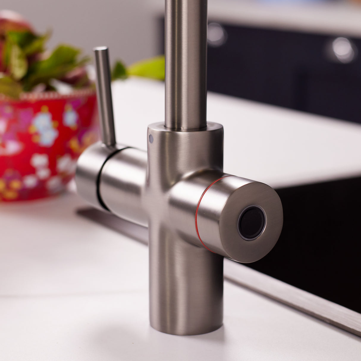 Ellsi Impromta Biometric Instant Boiling Water Tap With Boiler & Filter GUN METAL LS13