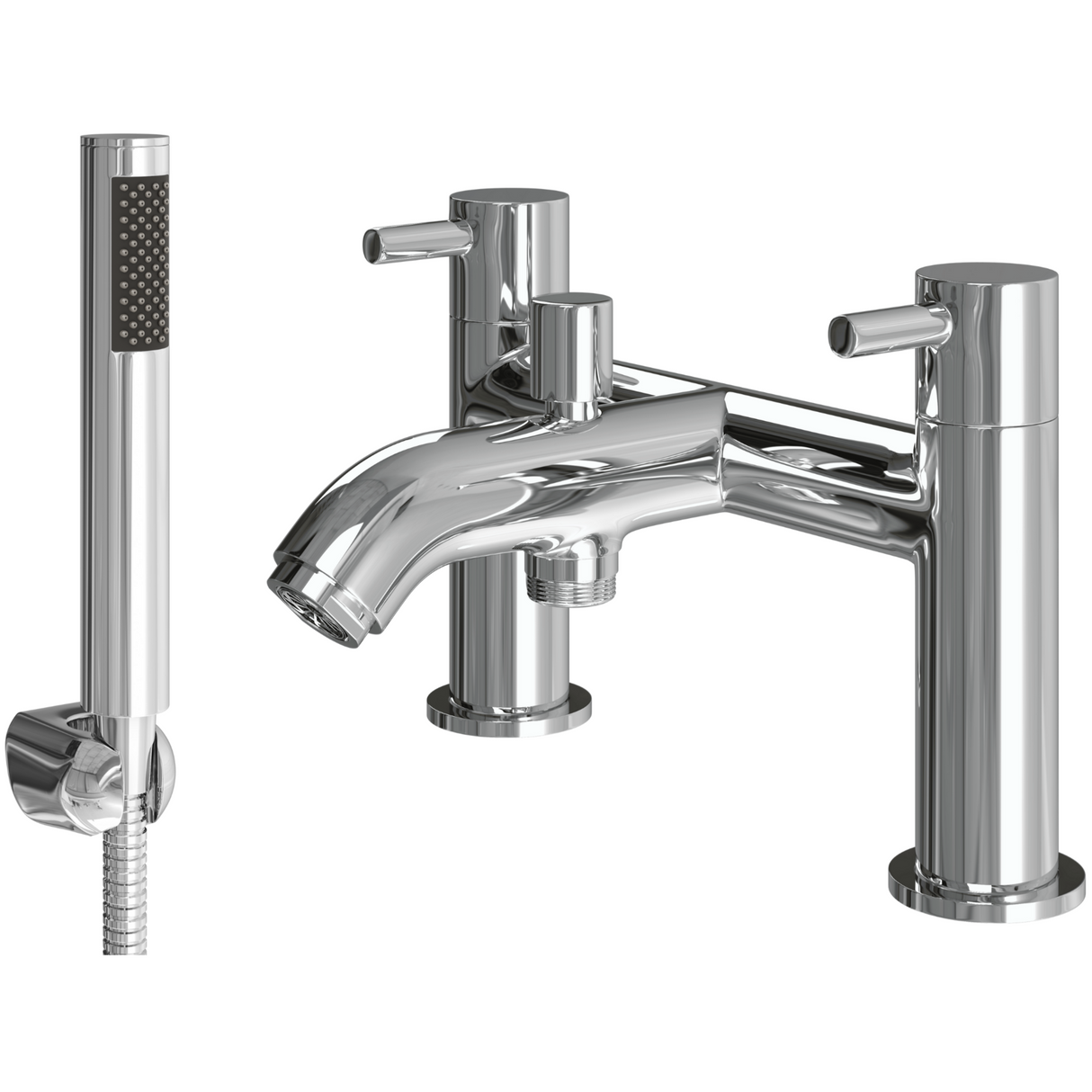 Ellsi Bounce Bath Shower Mixer Tap & Shower Kit CHROME PDT-000693