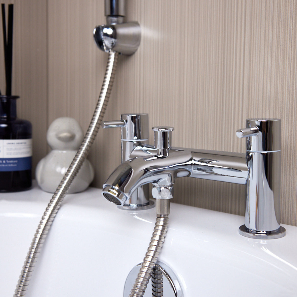 Ellsi Bounce Bath Shower Mixer Tap & Shower Kit CHROME PDT-000693 LS2