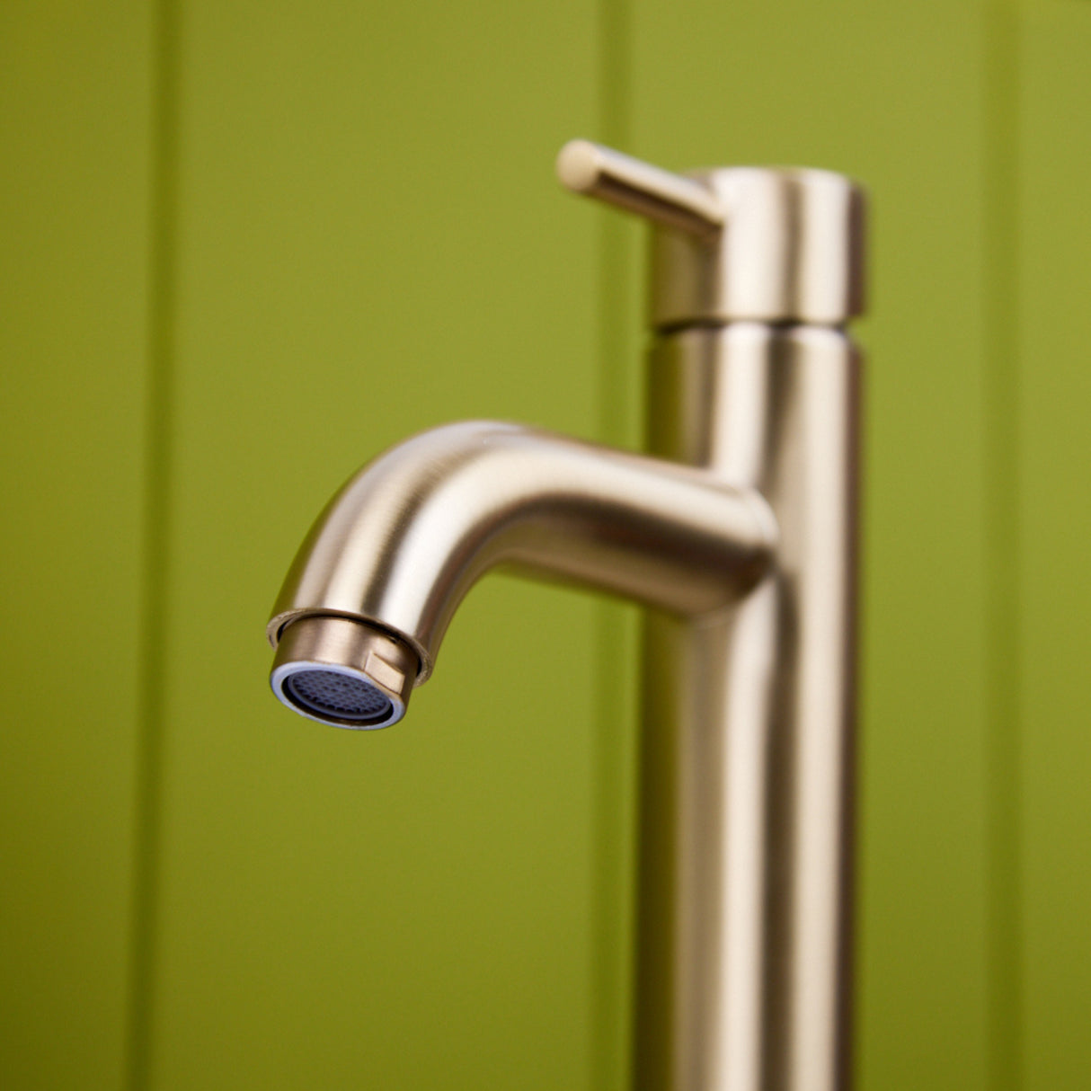 Ellsi Bounce Tall Mono Basin Mixer Tap BRUSHED BRASS PDT-000696 LS2