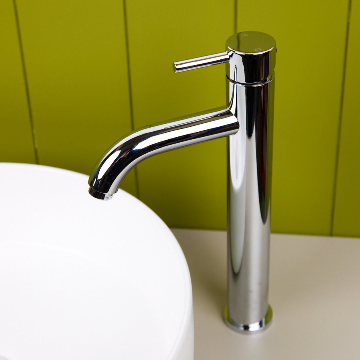 Ellsi Bounce Tall Mono Basin Mixer Tap CHROME PDT-000695 LS1