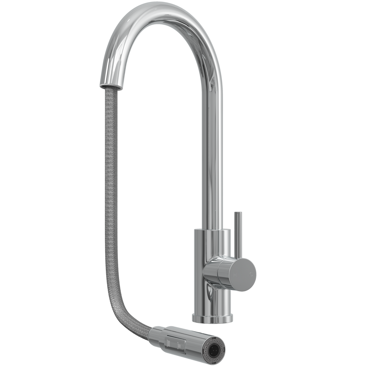 Ellsi Cato Pull-Out Single Lever Kitchen Mixer Tap CHROME CAT-01-CH_2