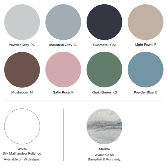 BC Designs ColourKast Options