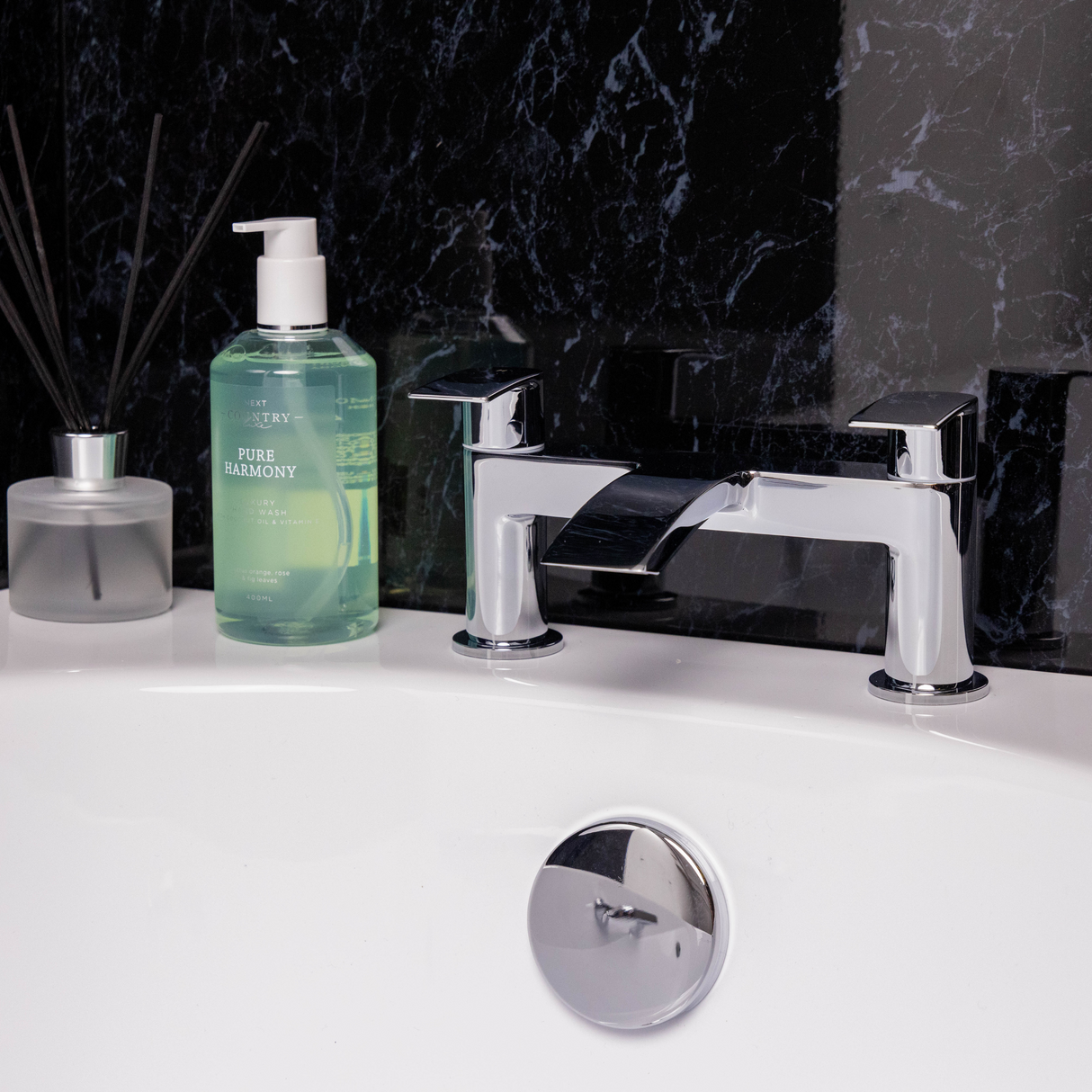 Ellsi Easy Clean Click Clack Bath Waste & Overflow CHROME ECBW001CH LS1