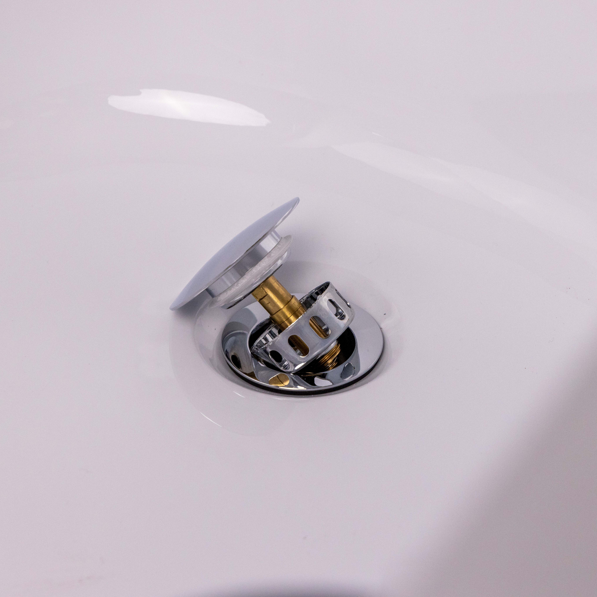 Ellsi Easy Clean Click Clack Bath Waste & Overflow CHROME ECBW001CH LS4