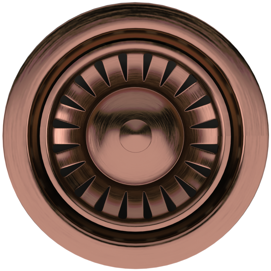 Ellsi Elite Kitchen Sink Waste Strainer Brushed Copper 90mm BRUSHED COPPER PDT-000298