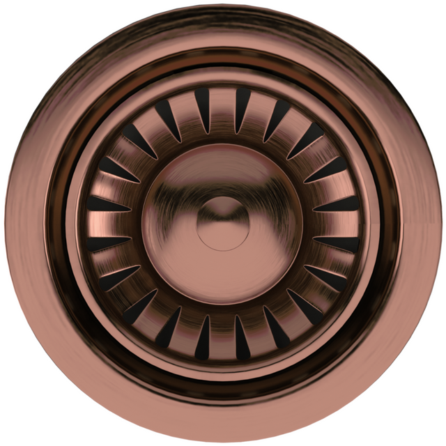 Ellsi Elite Kitchen Sink Waste Strainer Brushed Copper 90mm BRUSHED COPPER PDT-000298