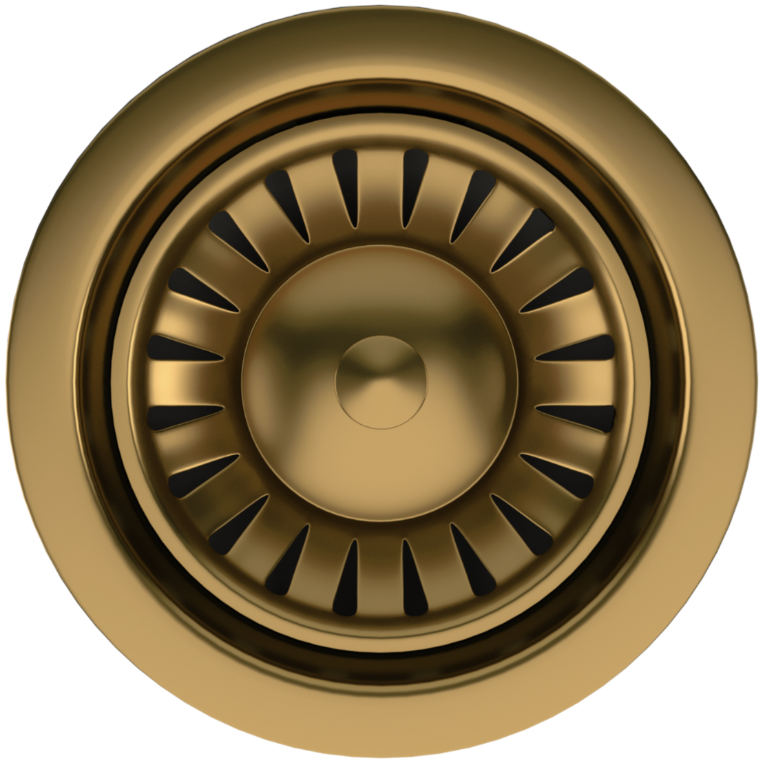 Ellsi Elite Kitchen Sink Waste Strainer Brushed Gold 90mm BRUSHED GOLD PDT-000299