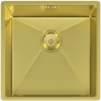 Ellsi Elite 1.0 Bowl Stainless Steel Undermount Kitchen Sink Brushed Brass 440mm x 440mm BRUSHED BRASS PDT-000666_1