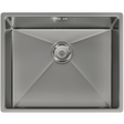 Ellsi Elite 1.0 Bowl Stainless Steel Undermount Kitchen Sink Brushed Steel 540mm x 440mm BRUSHED STEEL PDT-000437_1