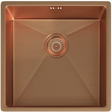 Ellsi Elite 1.0 Bowl Stainless Steel Undermount Kitchen Sink Brushed Copper 440mm x 440mm BRUSHED COPPER PDT-000027_1
