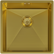 Ellsi Elite 1.0 Bowl Stainless Steel Undermount Kitchen Sink Brushed Gold 440mm x 440mm BRUSHED GOLD PDT-000026_1