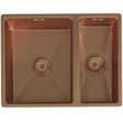 Ellsi Elite 1.5 Bowl Stainless Steel Undermount Kitchen Sink Brushed Copper 555mm x 440mm BRUSHED COPPER PDT-000444_1
