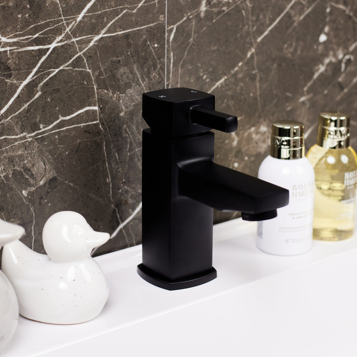 Ellsi Ella Mono Basin Mixer Tap MATT BLACK ELL-01-MB LS2