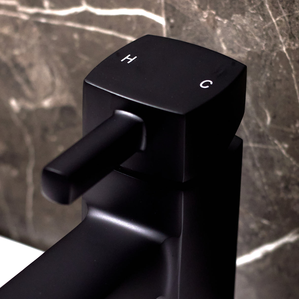 Ellsi Ella Mono Basin Mixer Tap MATT BLACK ELL-01-MB LS3