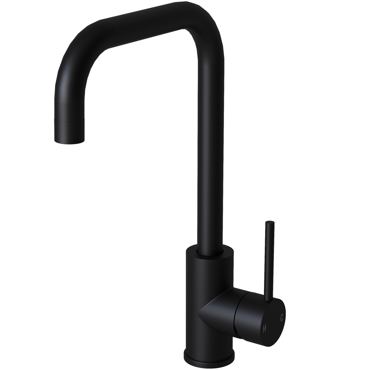 Ellsi Forma Single Lever Kitchen Mixer Tap MATT BLACK FOR-01-MB