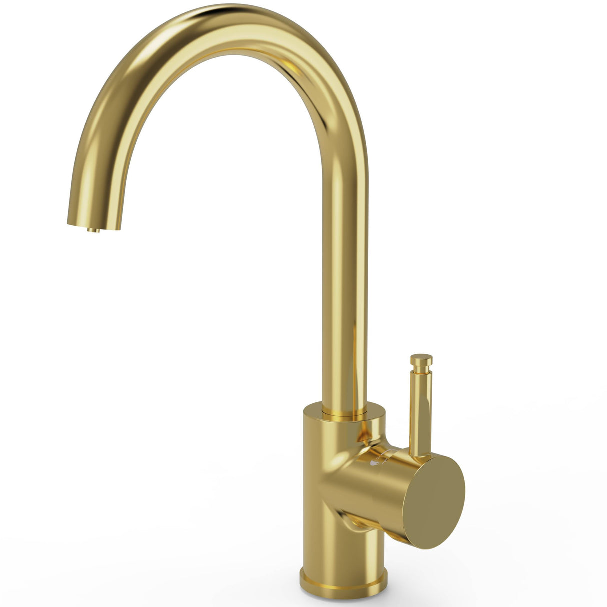 Ellsi Sole Single Lever 3in1 Instant Boiling Water Tap With Boiler & Filter BRUSHED BRASS HWT-KIT-08-BB