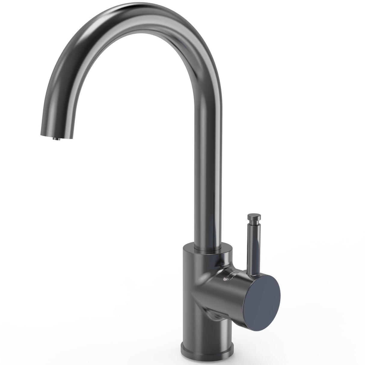 Ellsi Sole Single Lever 3in1 Instant Boiling Water Tap With Boiler & Filter GUN METAL HWT-KIT-08-GM