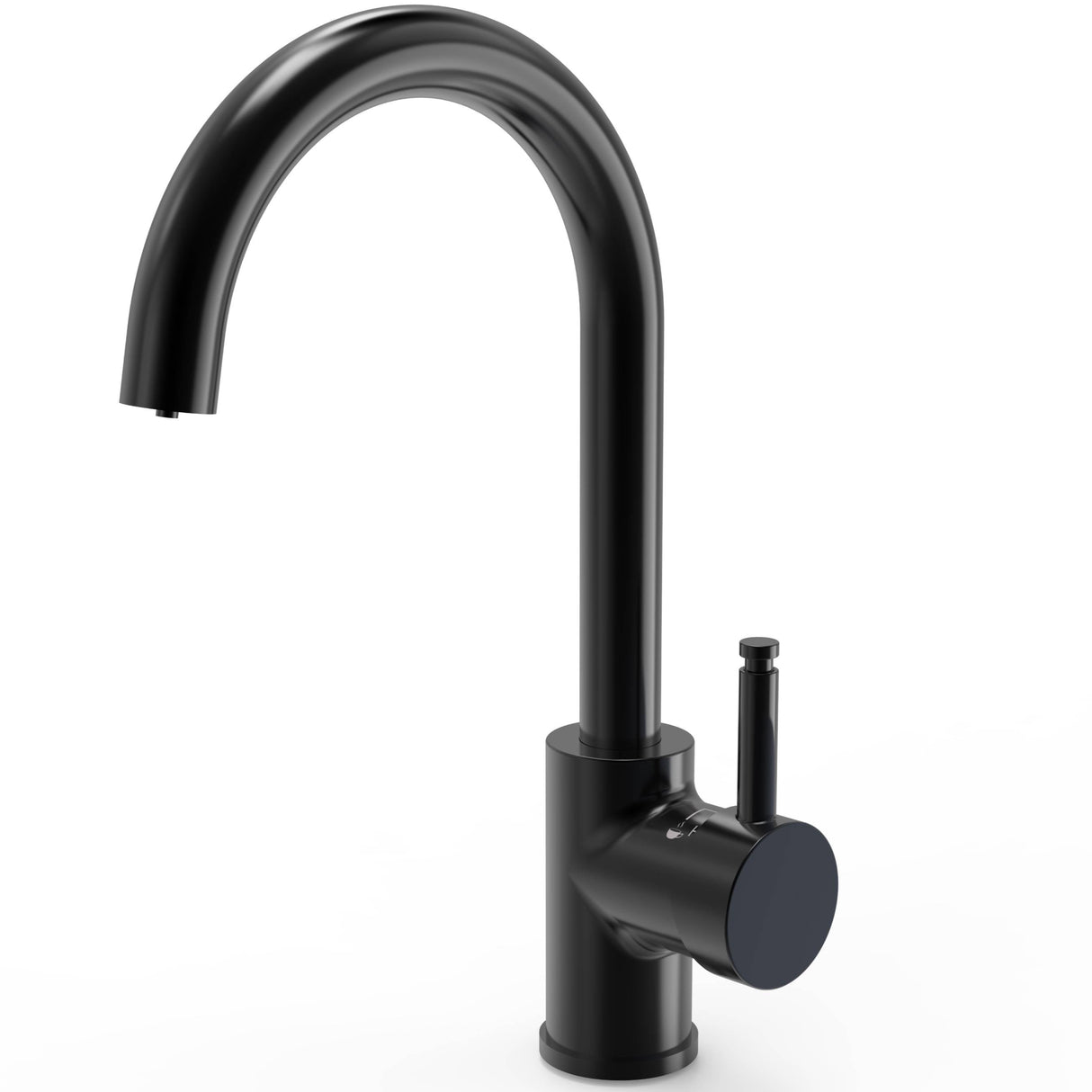 Ellsi Sole Single Lever 3in1 Instant Boiling Water Tap With Boiler & Filter MATT BLACK HWT-KIT-08-MB