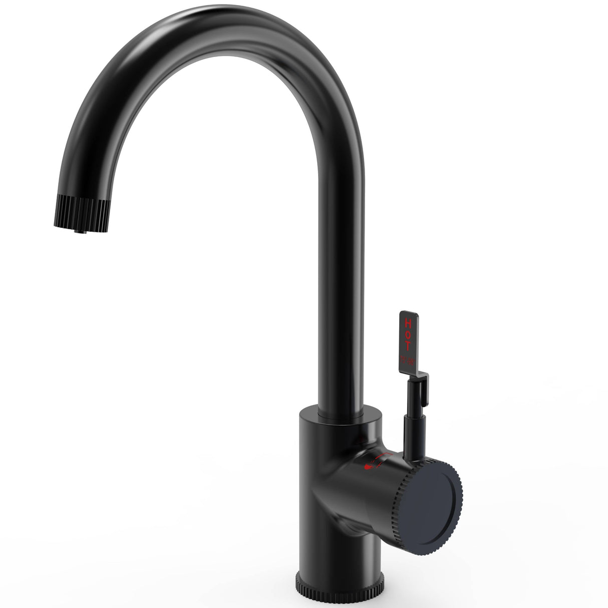 Ellsi Firm Single Lever 3in1 Instant Boiling Water Tap With Boiler & Filter MATT BLACK HWT-KIT-10-MB