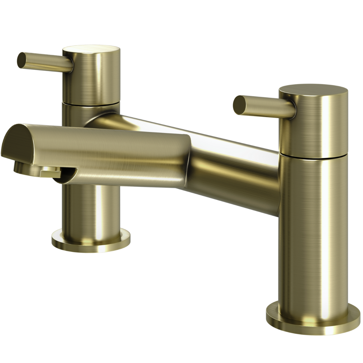 Ellsi Juke Bath Filler Tap BRUSHED BRASS JUK-03-BB