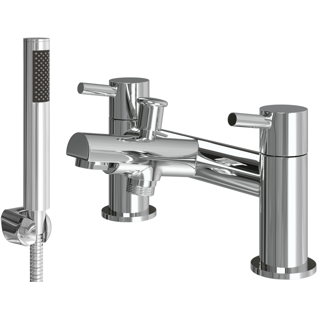 Ellsi Juke Bath Shower Mixer Tap & Shower Kit CHROME JUK-02-CH