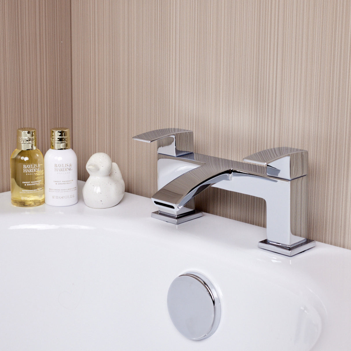 Ellsi Kinlin Waterfall Bath Filler Tap CHROME KIN-03-CH LS1