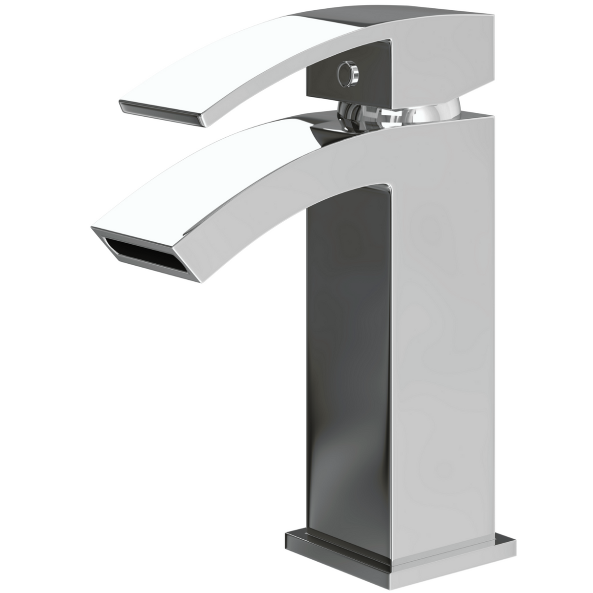 Ellsi Kinlin Mono Waterfall Basin Mixer Tap CHROME KIN-01-CH