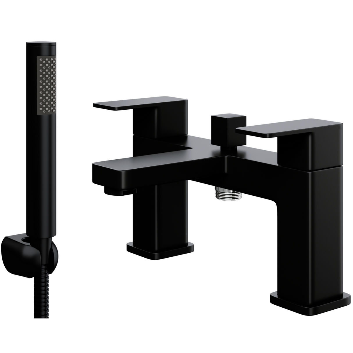Ellsi Lanza Bath Shower Mixer Tap & Shower Kit MATT BLACK LAN-02-MB