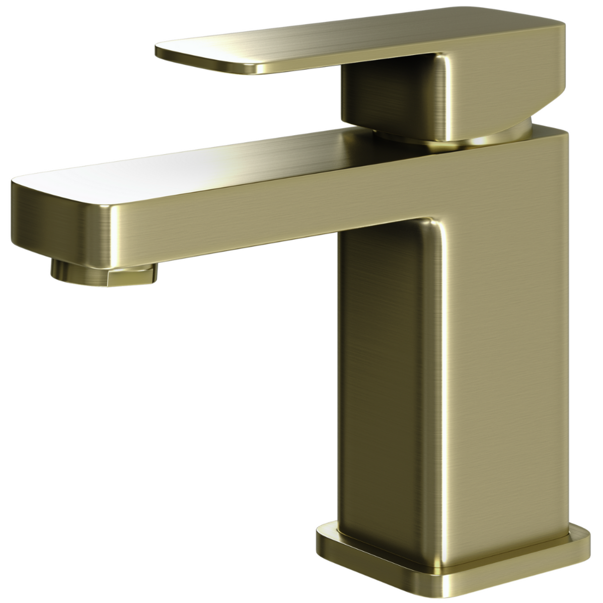 Ellsi Lanza Mono Basin Mixer Tap BRUSHED BRASS LAN-01-BB