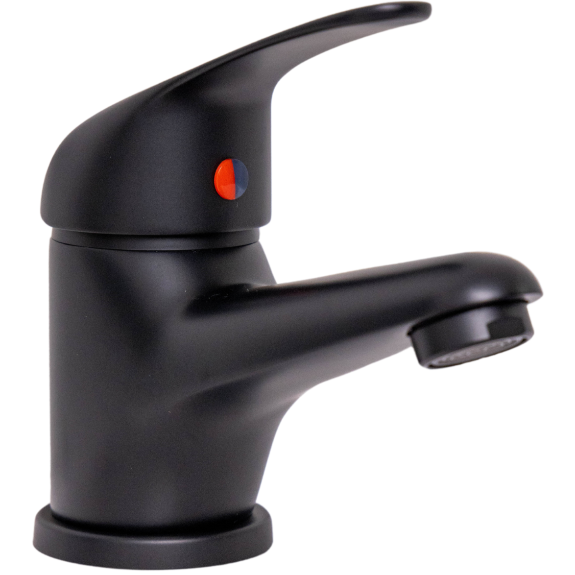 Ellsi Loop Mono Basin Mixer Tap MATT BLACK LOO-40-MB