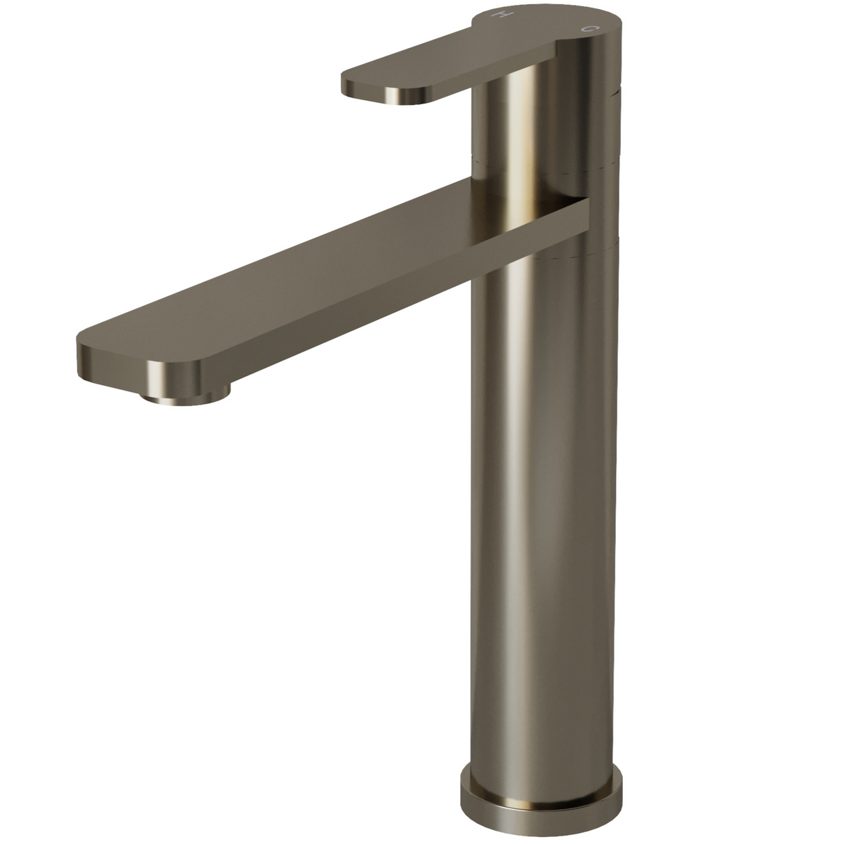 Ellsi Luxus Single Lever Kitchen Mixer Tap BRUSHED STEEL LXS-01-BS