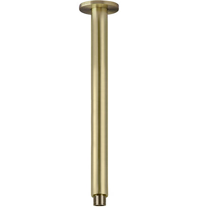 Meir Round Ceiling Shower Arm 300mm Tiger Bronze MA07-300-PVDBB