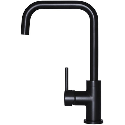 Meir Square Neck Single Lever Kitchen Mixer Tap Matt Black MK02_3