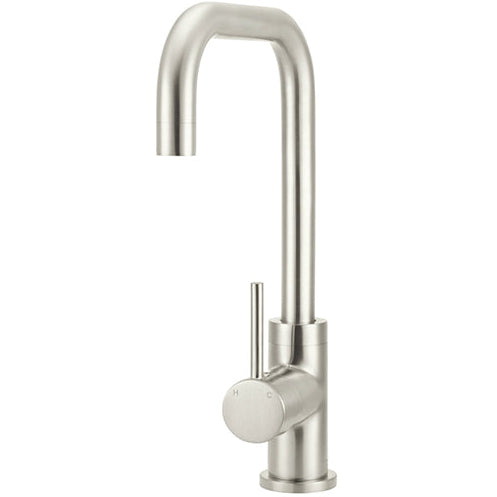 Meir Square Neck Single Lever Kitchen Mixer Tap Brushed Nickel MK02-PVDBN_1
