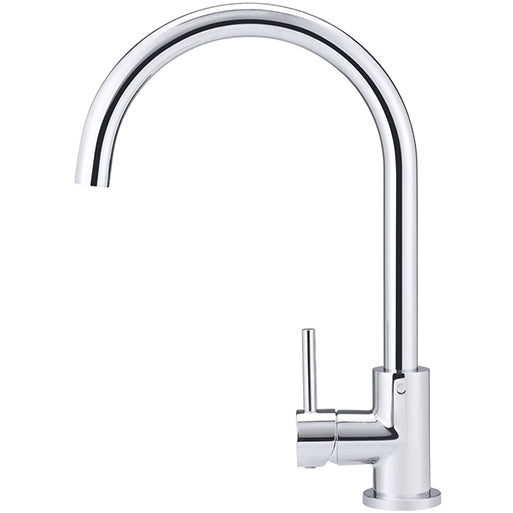 Meir Swan Neck Single Lever Kitchen Mixer Tap Chrome MK03-C_2