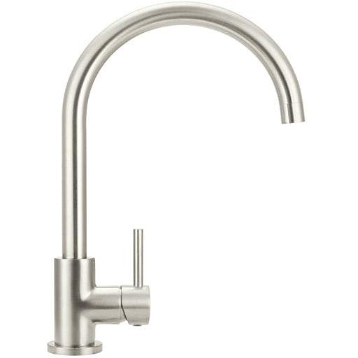 Meir Round Swan Neck Kitchen Mixer Tap Brushed Nickel MK03-PVDBN_6