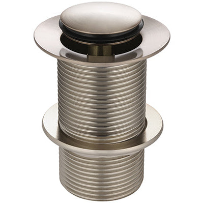 Meir Push Button Click Clack Basin Waste - Unslotted Champagne MP04-B-CH_2