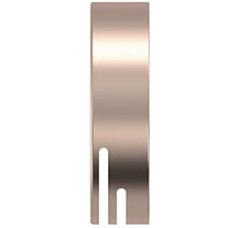 Meir Round Bath Filler & Overflow, Waste Required Champagne MP04-FO-CH_4