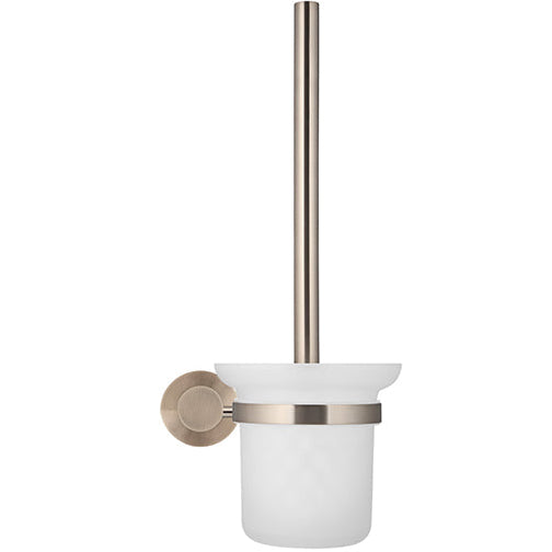 Meir Round Wall Mounted Toilet Brush & Holder Champagne MTO01-R-CH_2