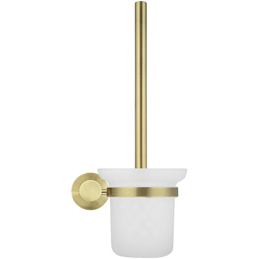 Meir Round Wall Mounted Toilet Brush & Holder Tiger Bronze MTO01-R-PVDBB_2