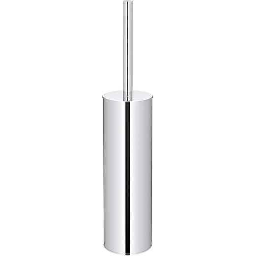 Meir Round Wall Mounted / Floor Standing Toilet Brush & Holder Chrome MTO02-R-C_3