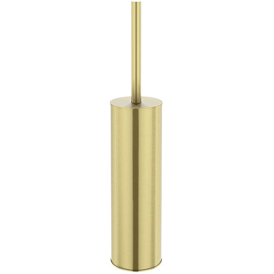 Meir Round Wall Mounted / Floor Standing Toilet Brush & Holder Tiger Bronze MTO02-R-PVDBB_3